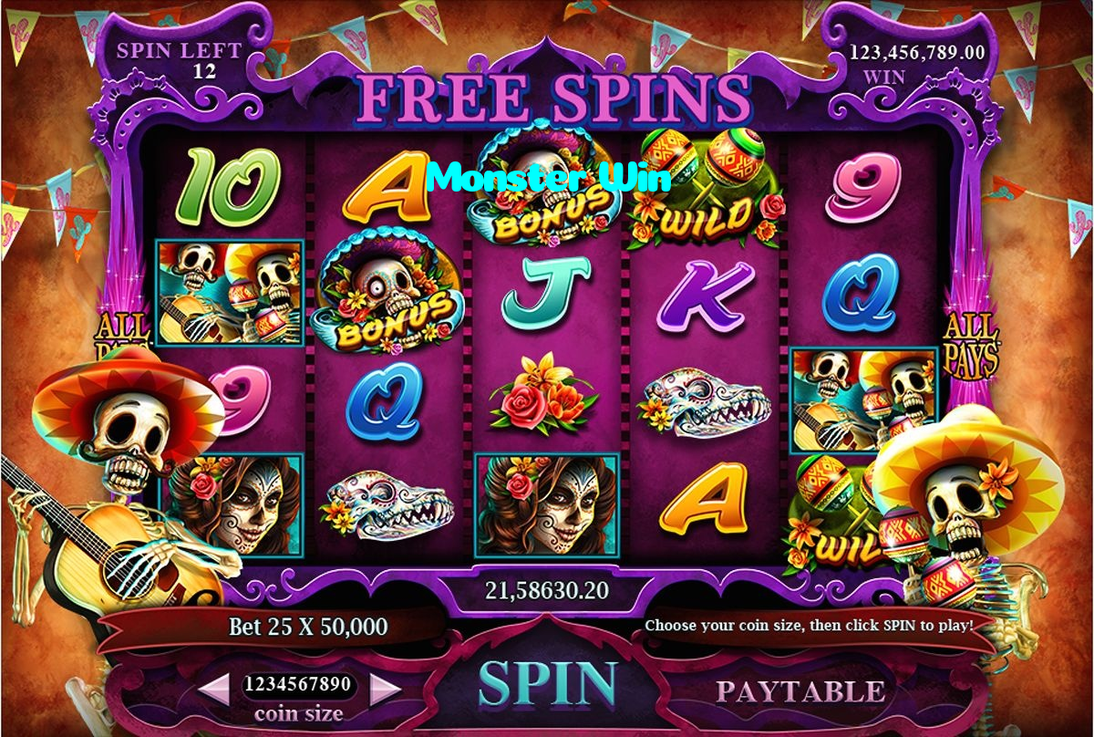 available types of Monster Win bet including pre-match live express and system bets